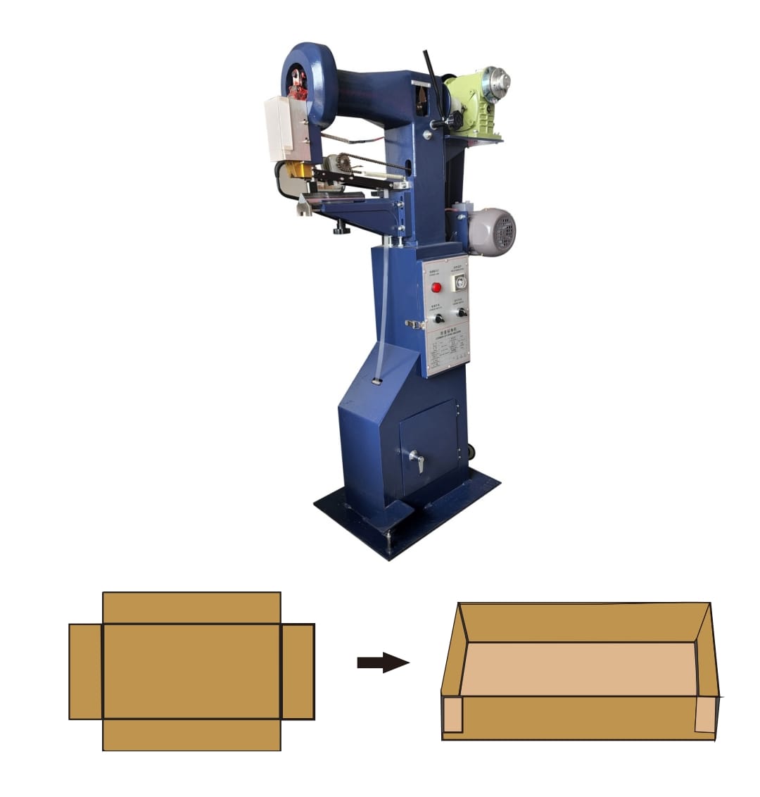 Box Corner Pasting Machine Jindal Offset India Pvt Ltd